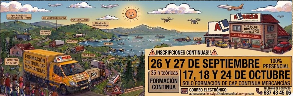 CURSO CAP DE FORMACIÓN CONTINUA (MERCANCÍAS)