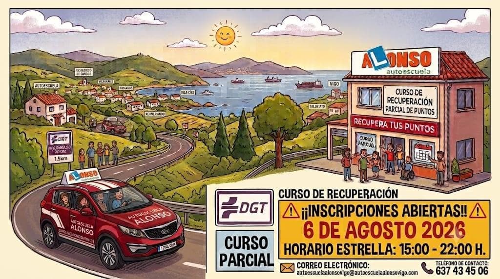 CURSO DE SENSIBILIZACION Y REEDUCACION VIAL ( RECUPERACION PARCIAL DE PUNTOS)